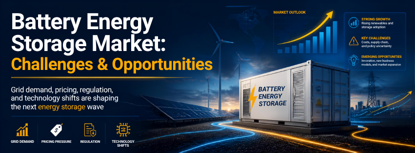 Battery Energy Storage Market - Challenges & Opportunities